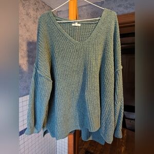 Blue Soft V-Neck Maurices Sweater